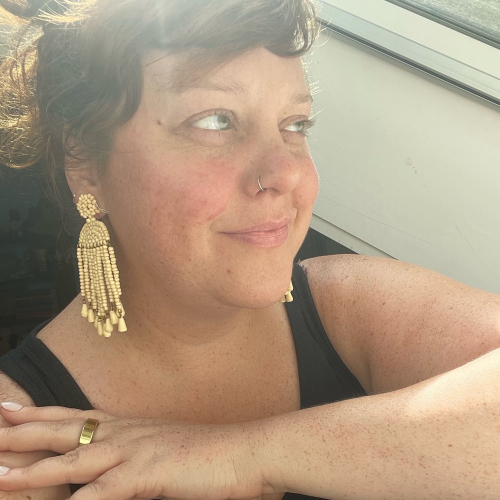 Noonday Collection Paper Bead Earrings